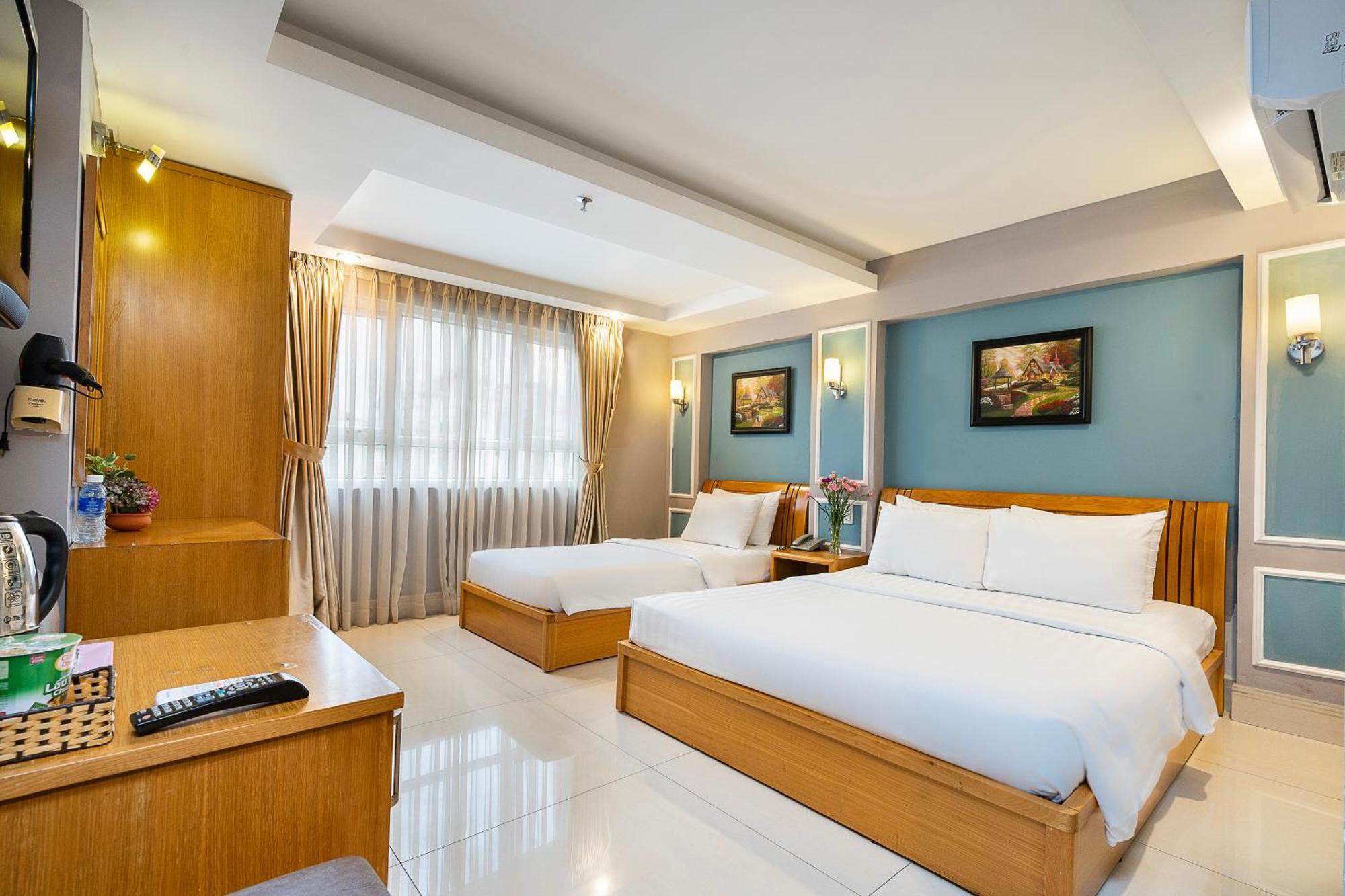 Lucky Star Hotel - Ben Thanh Bandar Ho Chi Minh Luaran gambar