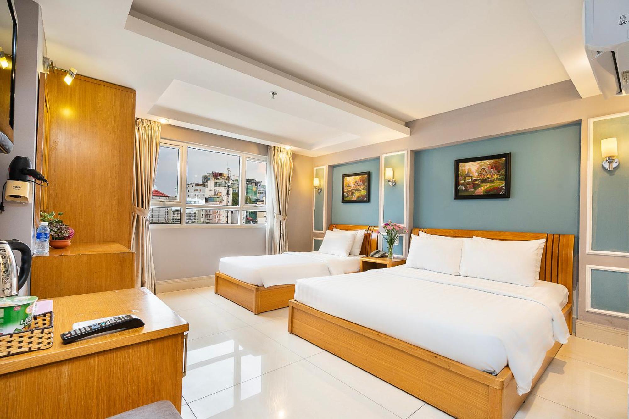 Lucky Star Hotel - Ben Thanh Bandar Ho Chi Minh Luaran gambar