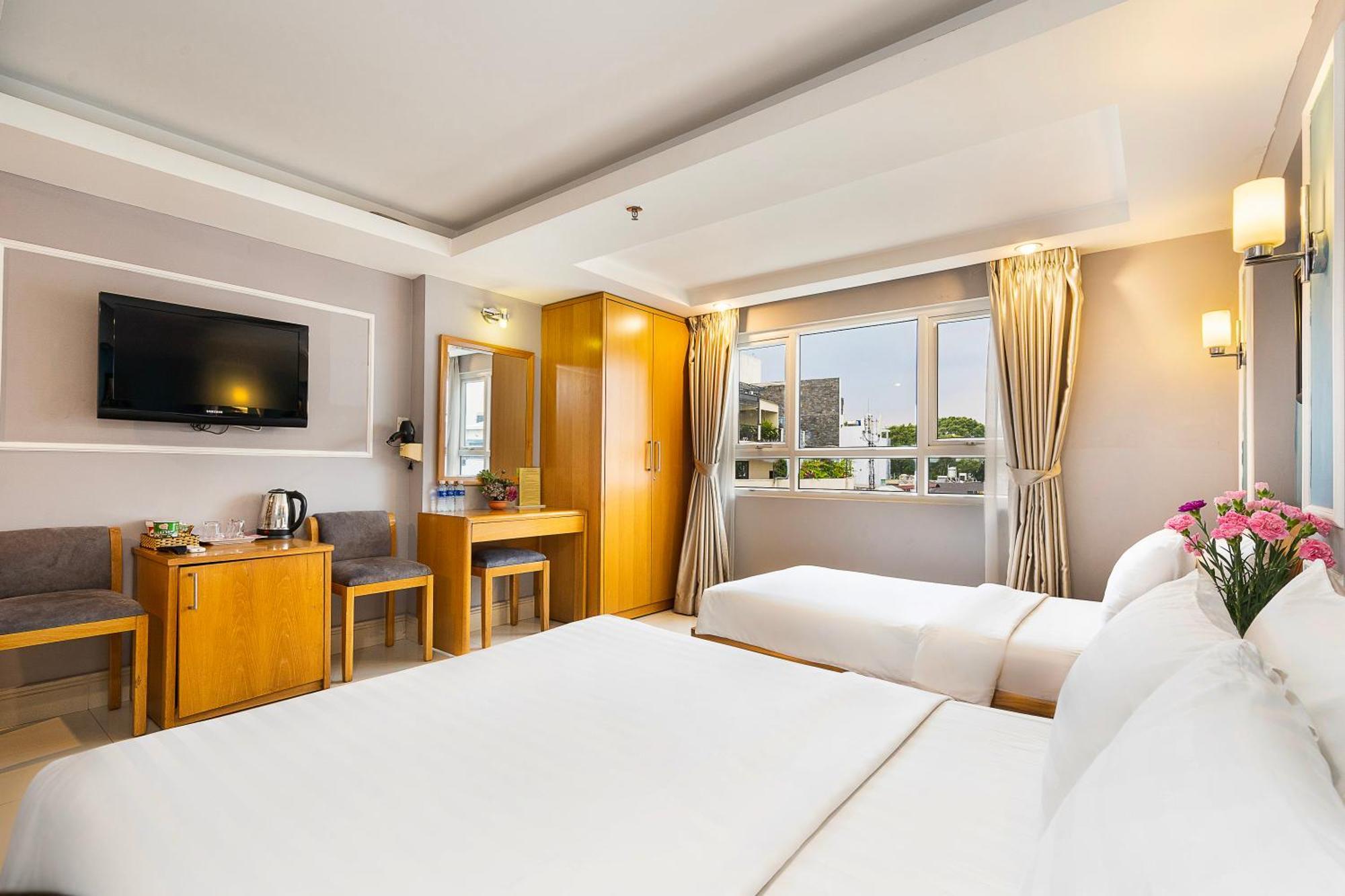 Lucky Star Hotel - Ben Thanh Bandar Ho Chi Minh Luaran gambar